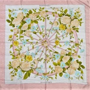HERMÈS Silk Scarf "Romantique" - MINT Condition